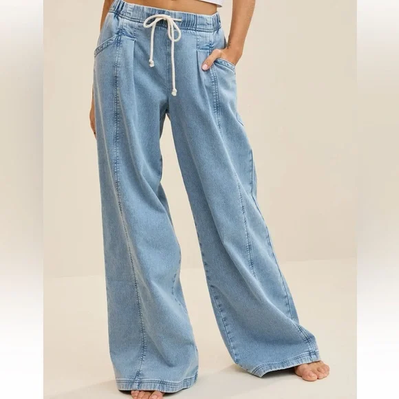 Aerie Denim Trouser - Picture 1 of 3